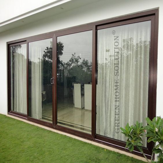 Aluminum sliding door 