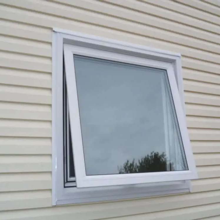 PVC awning window