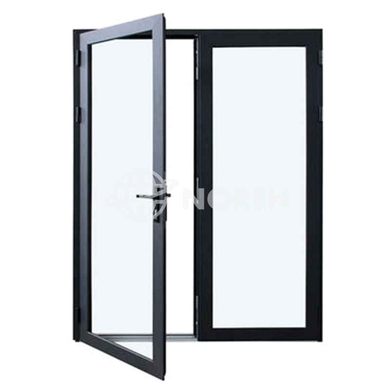 Aluminum casement door 