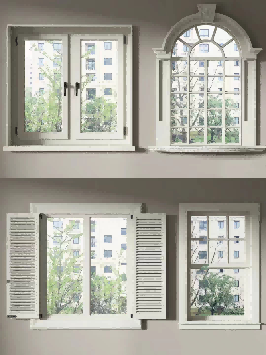 PVC window's advantage